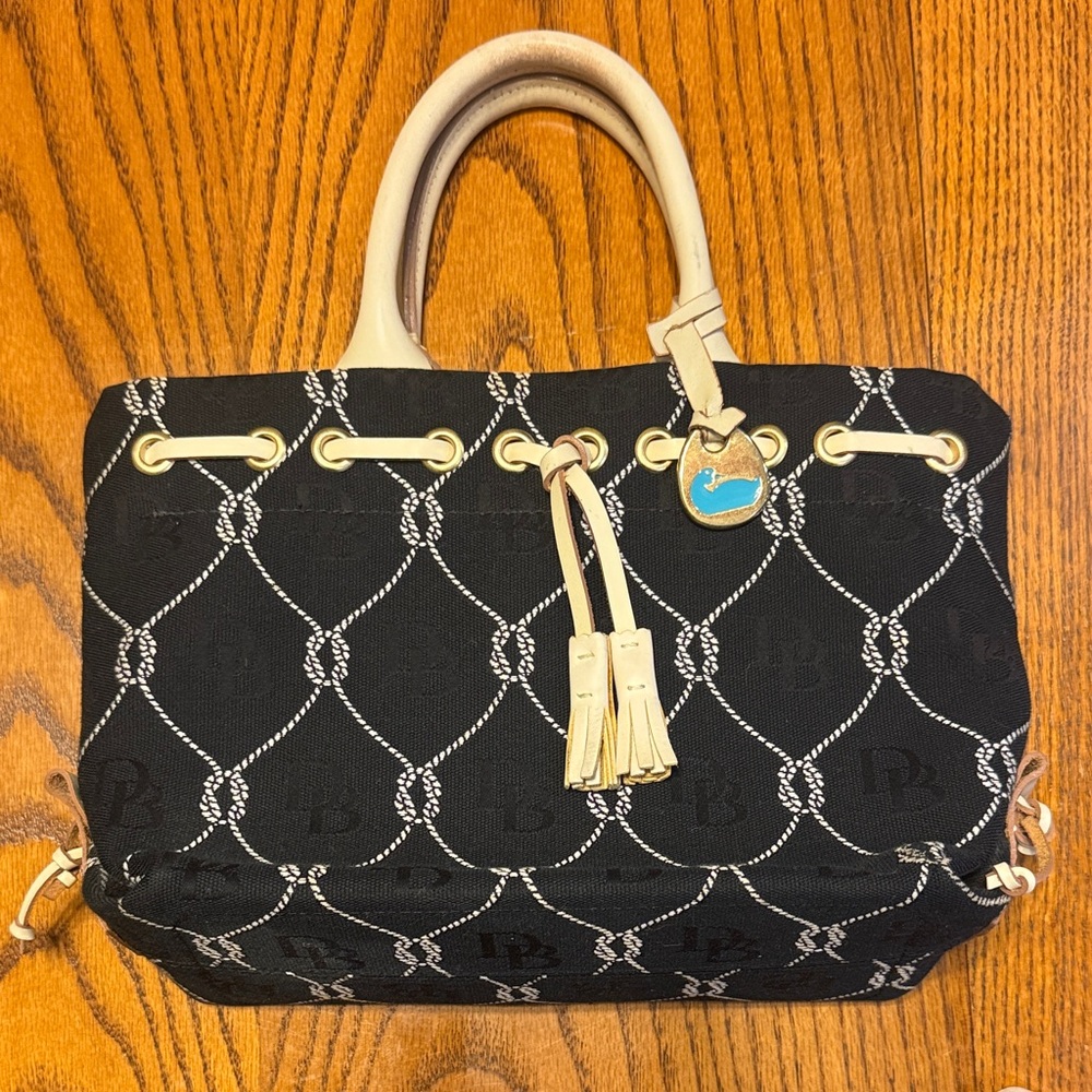 Dooney and Bourke nautical rope bag and wristlet